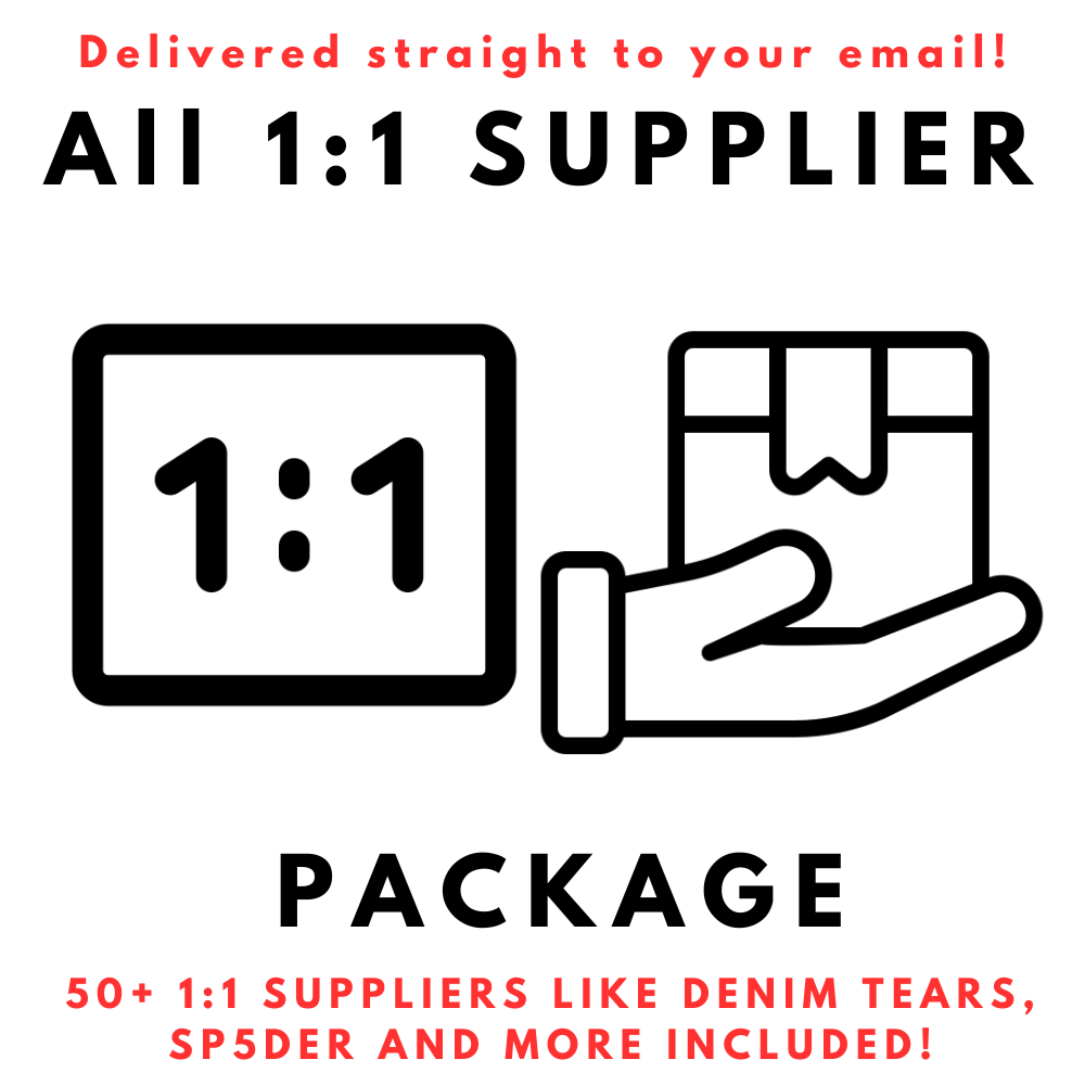 All 1:1 Supplier Package (50+ Suppliers Included)