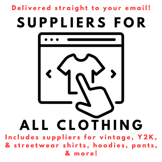 Suppliers For All Clothing